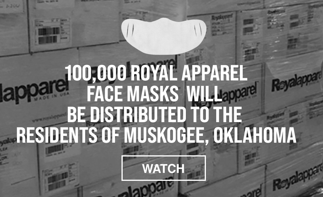 Royal Apparel Masks for Oklahoma Residents