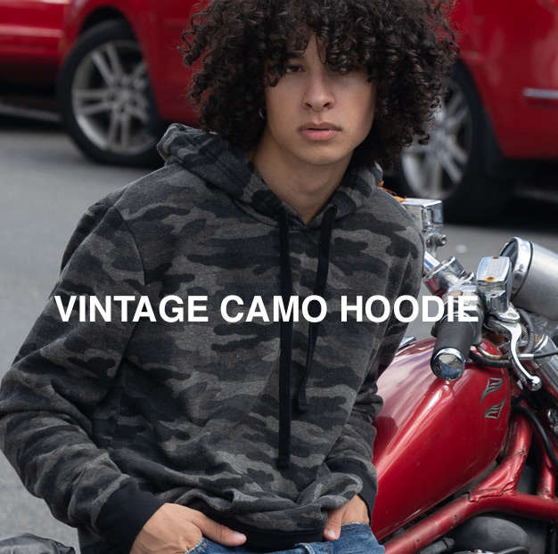 Vintage Camo Hoodie