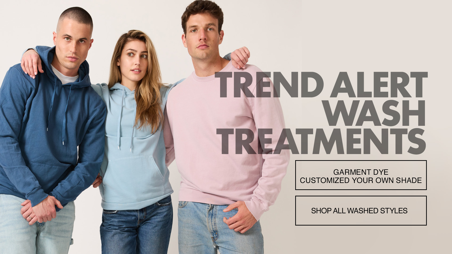 Trending All-American washed wholesale fabrics — Royal Apparel fabric collection