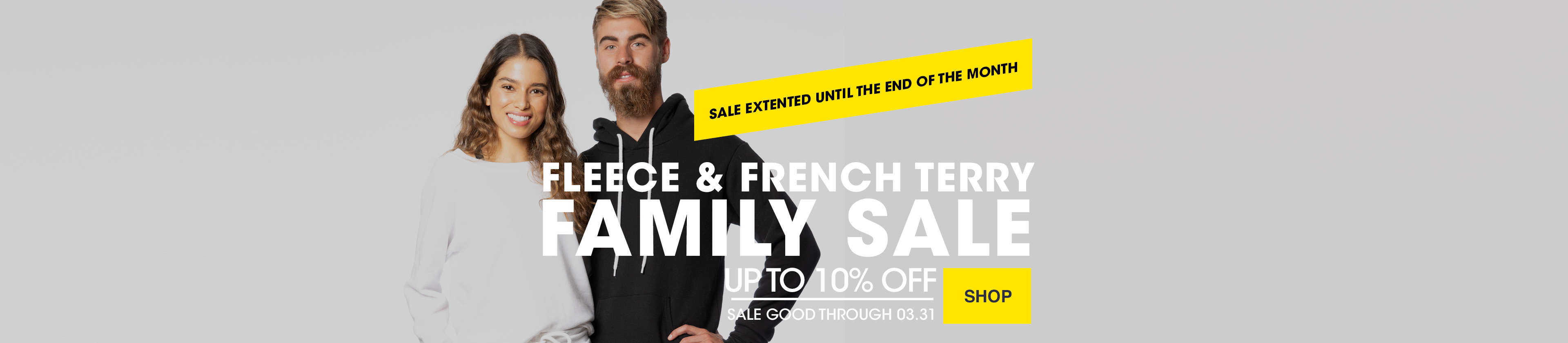 Family Fleece Sale