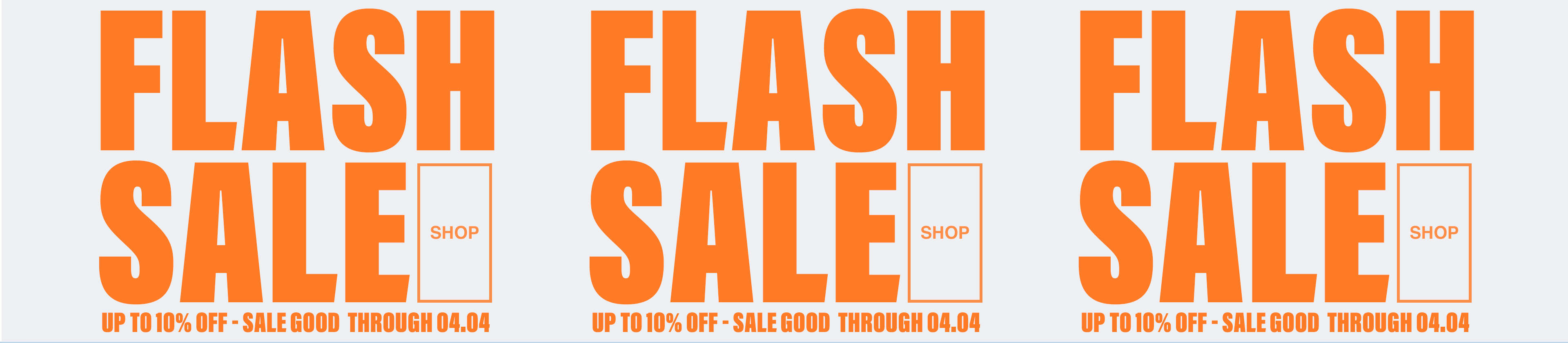 Flash Sale