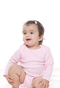 Infant Organic Long Sleeve One Piece