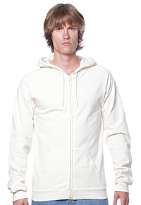 Unisex Organic Cotton Full Zip Hoodie