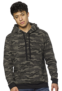 Unisex Triblend Pullover Camo Hoody