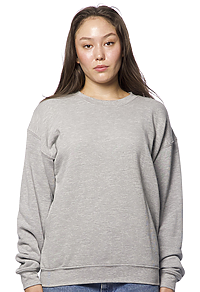Unisex Fashion Fleece Oversize Crew Sweatshirt