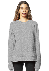 Unisex Fashion Fleece Oversize Crew Sweatshirt