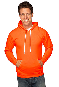 Unisex Fashion Fleece Neon Pullover Hoodie