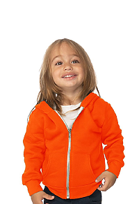 Infant Fashion Fleece Neon Zip Hoodie