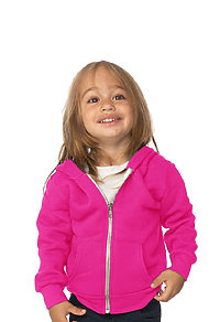 Infant Fashion Fleece Neon Zip Hoodie