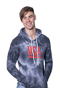 USA Tie Dye Hoody