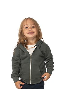 Toddler Fashion Fleece Zip Hoodie