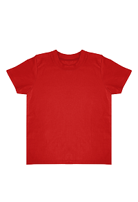 Toddler Short Sleeve Coverstitch Neck Tee