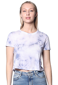 Weekend Cloud Tie Dye Boxy Crop