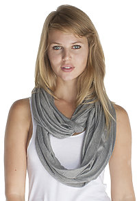 Unisex Viscose Bamboo Organic Cotton Infinity Scarf