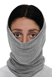 Unisex Visc Bamboo Spndx Neck Gaiter